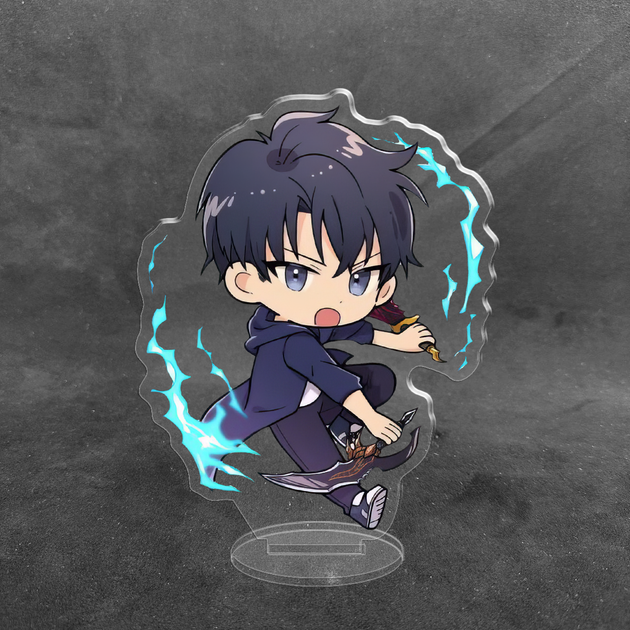 Акриловая коллекционная фигурка Chibi Аниме: Поднятие уровня в одиночку Джину Сон 10 cм - Фото 1 Акриловая коллекционная фигурка Chibi Аниме: Поднятие уровня в одиночку Джину Сон 10 cм - изображение 1