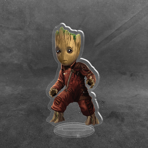 Акриловая коллекционная фигурка Чиби Chibi Стражи Галактики Грут 10 cм - Фото 1 Акриловая коллекционная фигурка Чиби Chibi Стражи Галактики Грут 10 cм - изображение 1