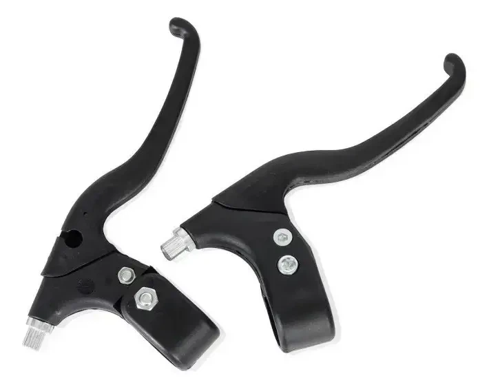 Тормозные ручки для велосипеда комплект 2 шт, пластиковые, для V-Brake и механических дисковых тормозов, руль 22.2 мм - Фото 1 Тормозные ручки для велосипеда комплект 2 шт, пластиковые, для V-Brake и механических дисковых тормозов, руль 22.2 мм - изображение 1