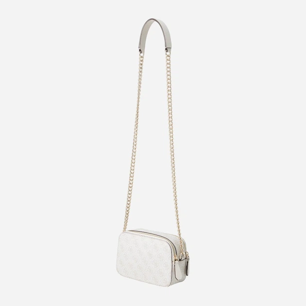 Сумка кросс-боди через плечо женская Guess Noelle Ii Crossbody Camera HWBG96-72140-BNN Bone Logo (198659053161) - изображение 2