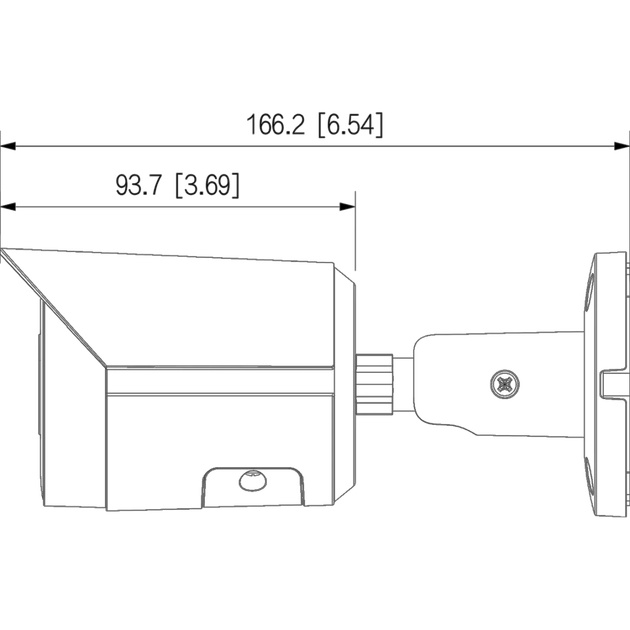 IP відеокамера Dahua DH-IPC-HFW2449S-S-IL 4МП (3.6мм) з мікрофоном - зображення 4