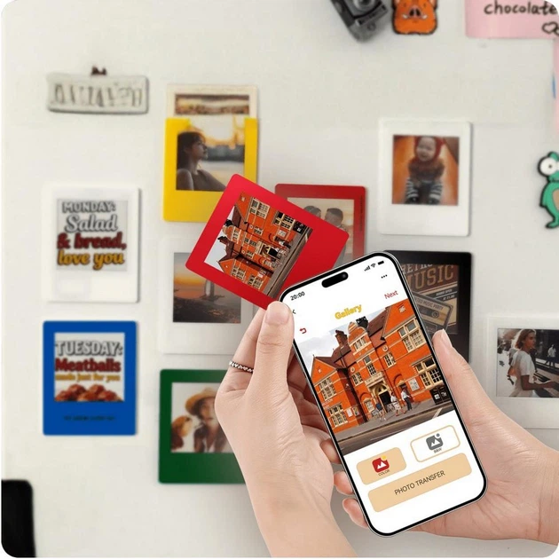 Фоторамка-магніт VidaBay FridgeMagnet NFC Red (6979981540017) - изображение 2