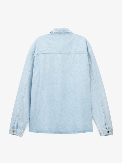 Сорочка однотонна чоловіча GENUA G01218-003 6XL Синій shop (2000999626487) - изображение 4
