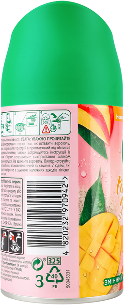 Сменный баллон для освежителя воздуха Air Wick Freshmatic Манго и персик 250 мл - Фото 2 Сменный баллон для освежителя воздуха Air Wick Freshmatic Манго и персик 250 мл - изображение 2