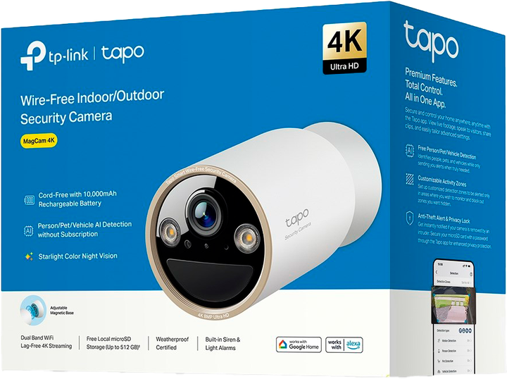 IP-камера TP-LINK Tapo C460 (8885020629545) - Фото 2 IP-камера TP-LINK Tapo C460 (8885020629545) - зображення 2