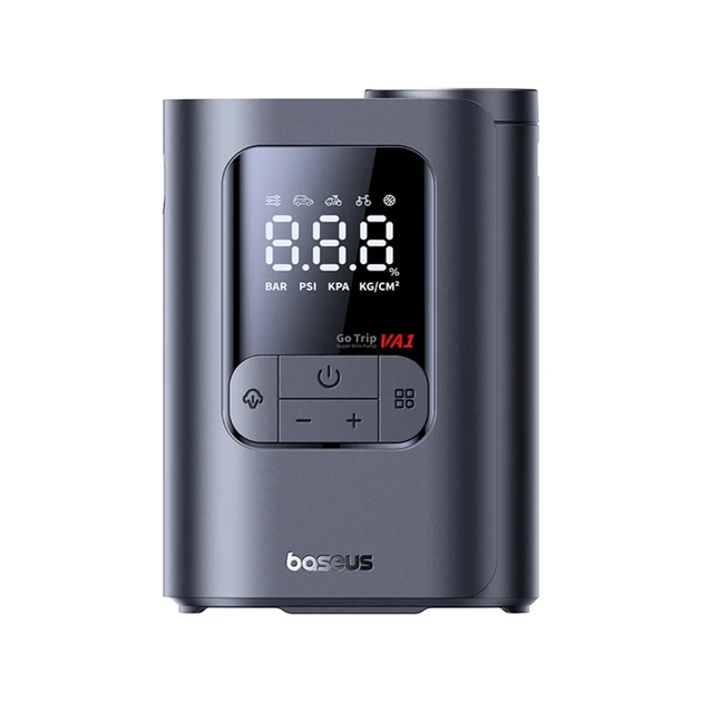 Автомобильный компрессор Baseus GoTrip VA1 150 PSI 12V Dark Gray (6932172696078) - изображение 2