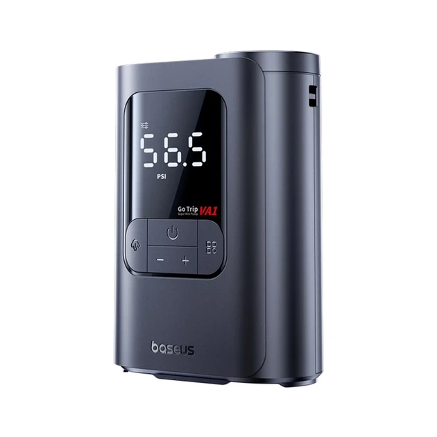 Автомобильный компрессор Baseus GoTrip VA1 150 PSI 12V Dark Gray (6932172696078) - изображение 4