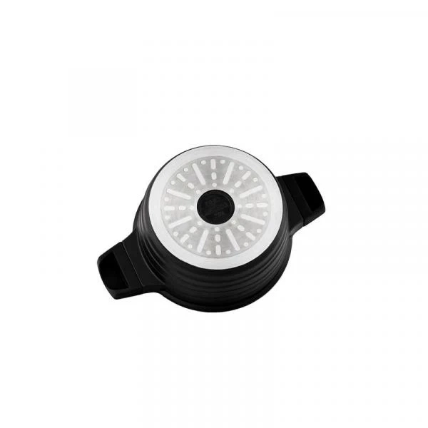 Кастрюля алюминиевая с антипригарным покрытием Lessner Black Pro New 4,7 л (55872-24) - изображение 5