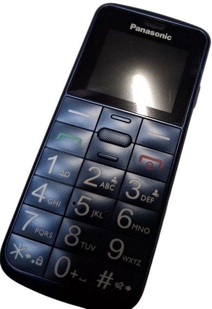 Telefon komórkowy Panasonic KX-TU110EXC Blue (354587108088814) - Outlet - obraz 2