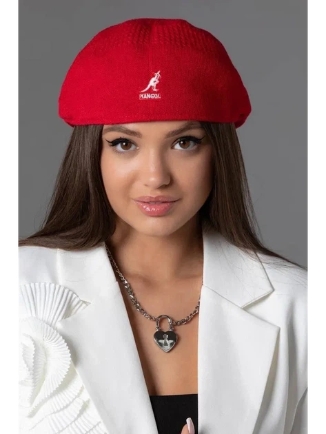 Літня кепка літній берет kangol кангол кенгол кєнгол червоний жиганка воровка кепи кепі - Фото 1 Літня кепка літній берет kangol кангол кенгол кєнгол червоний жиганка воровка кепи кепі - зображення 1