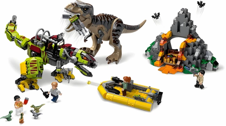 Конструктор Jurassic World 11337 Бой тиранозавра и работа-динозавра 740 деталей Парк Юрского периода - Фото 9 Конструктор Jurassic World 11337 Бой тиранозавра и работа-динозавра 740 деталей Парк Юрского периода - изображение 9
