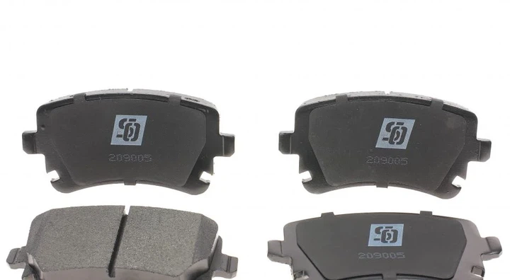 Комплект гальмівних колодок Solgy 209005 Audi A8, A6, A4, Allroad; Volkswagen Multivan, Transporter - изображение 4