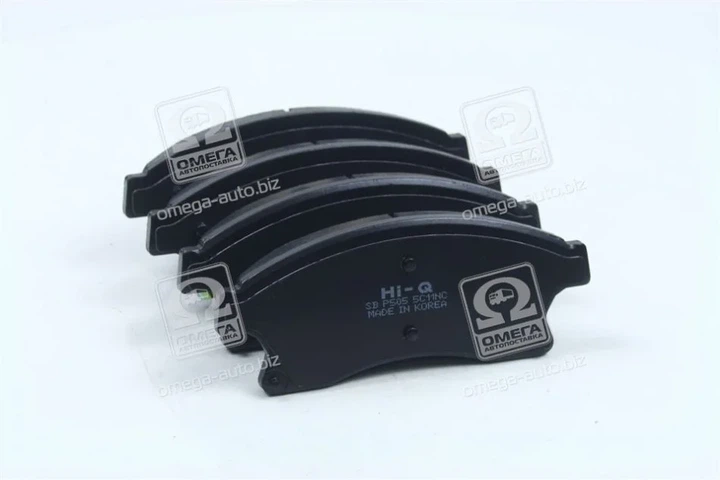 Гальмівні колодки Hi-Q (Sangsin) SP1362 Chevrolet Aveo, Cruze; Opel Astra D13301207, 95516191, 542120 - зображення 2