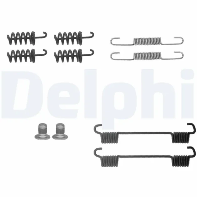 DELPHI Р/к барабанних гальм. колодок ручника (ATE) CHRYSLER CROSSFIRE; MAYBACH 57; MERCEDES C (C204), C (CL203), C T-MODEL (S203), C T-MODEL (S204), C (W203), C (W204), CLC (CL203), CLK (A209), CLK (C Delphi (LY1360) - Фото 1 DELPHI Р/к барабанних гальм. колодок ручника (ATE) CHRYSLER CROSSFIRE; MAYBACH 57; MERCEDES C (C204), C (CL203), C T-MODEL (S203), C T-MODEL (S204), C (W203), C (W204), CLC (CL203), CLK (A209), CLK (C Delphi (LY1360) - изображение 1