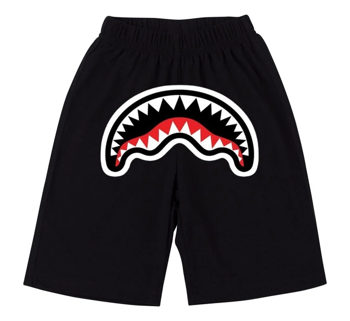 Мужские шорты Bape, черный, размер L (MST0000681) - Фото 2 Мужские шорты Bape, черный, размер L (MST0000681) - изображение 2