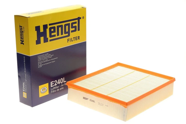 Фільтр повітряний HENGST FILTER E240L Mercedes Sprinter, V-Class, Vito; Volkswagen LT A0040942604, A0030948204, A0030947504 - зображення 2