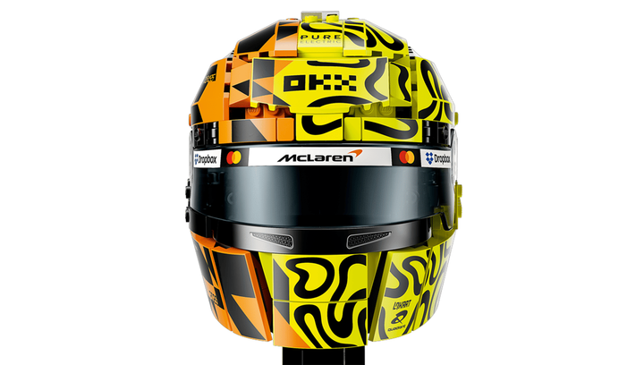 Конструктор Lego Formula 1 McLaren Mastercard F1 Team Lando Norris Helmet Editions Sports 43023 - изображение 4