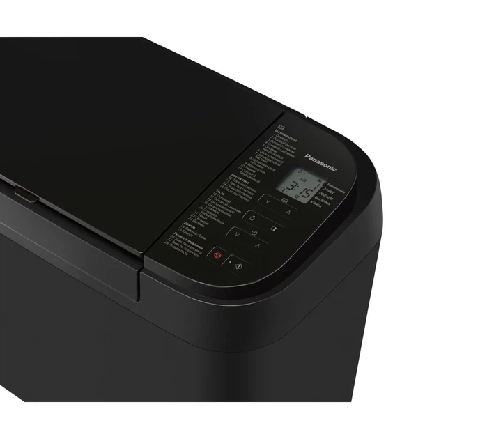 Хлебопечка Panasonic мощностью 550 Вт, 28 программ, максимальный вес хлеба – 1,25 кг, прямоугольная форма, пластиковый корпус, черного цвета - изображение 4