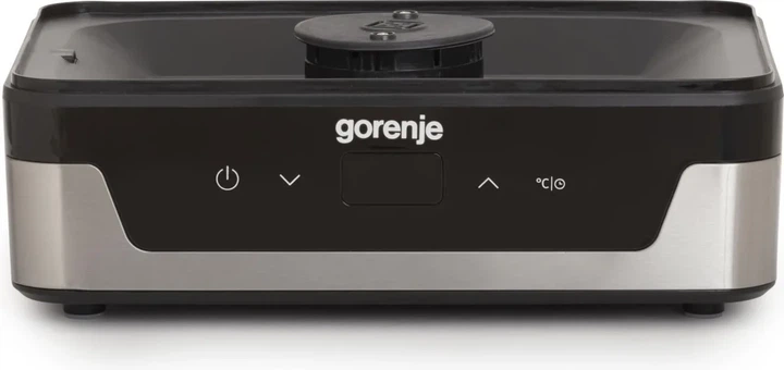 Сушилка для продуктов Gorenje, мощность 230 Вт, 5 поддонов по 28 см, диаметр 29 см, максимальная температура 75°C, электронное управление, белый цвет - изображение 8
