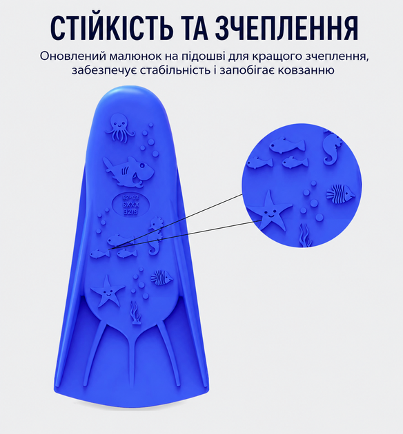 Ласти тренувальні короткі силіконові SONGXIN Q3-A для плавання в басейні, дайвінгу та снорклінгу чорні S (33-35) - Фото 4 Ласти тренувальні короткі силіконові SONGXIN Q3-A для плавання в басейні, дайвінгу та снорклінгу чорні S (33-35) - зображення 4