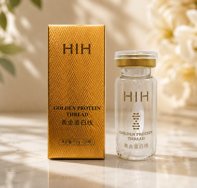 Колагенові нитки Golden Protein Thread (20 шт) + Фіксатор-спрей з колагеном - изображение 2