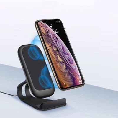 Зарядное устройство ColorWay Wireless Stand 15W Black (CW-CHW31Q-BK) - Фото 3 Зарядное устройство ColorWay Wireless Stand 15W Black (CW-CHW31Q-BK) - изображение 3