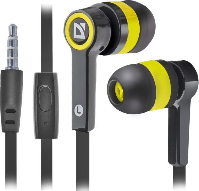 Гарнітура для смартфонів Defender Pulse 420 Yellow (63421) - Фото 1 Гарнітура для смартфонів Defender Pulse 420 Yellow (63421) - зображення 1