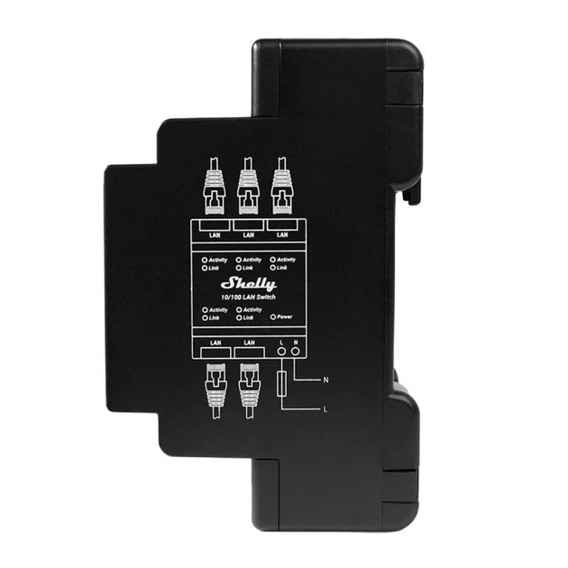 Коммутатор Shelly LAN Switch 5-портовый (LANSwitch) - изображение 5