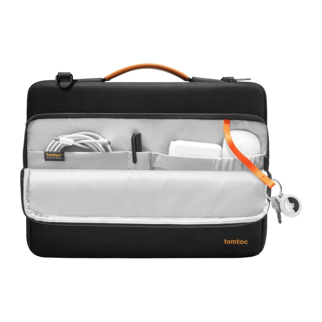 Сумка на плечо для ноутбука TOMTOC Defender-A40 16" Black (A40F3D1) - Фото 7 Сумка на плечо для ноутбука TOMTOC Defender-A40 16" Black (A40F3D1) - изображение 7