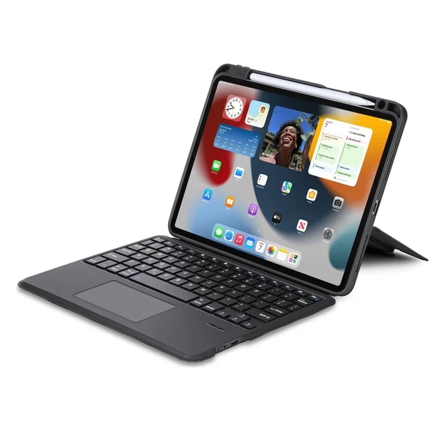 Чохол-клавіатура DUX DUCIS DK Series Bluetooth Keyboard Case для iPad Air 10.9 2022/2020 | Pro 11 2022/2021/2020/2018 Black (6934913024614) - зображення 2