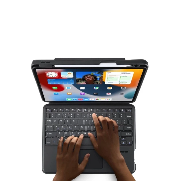 Чохол-клавіатура DUX DUCIS DK Series Bluetooth Keyboard Case для iPad Air 10.9 2022/2020 | Pro 11 2022/2021/2020/2018 Black (6934913024614) - зображення 4