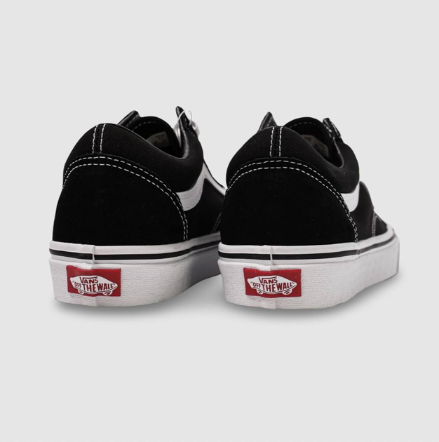 Жіночі кеди з вишивкою Vans old skool чорні 41 - Фото 3 Жіночі кеди з вишивкою Vans old skool чорні 41 - зображення 3