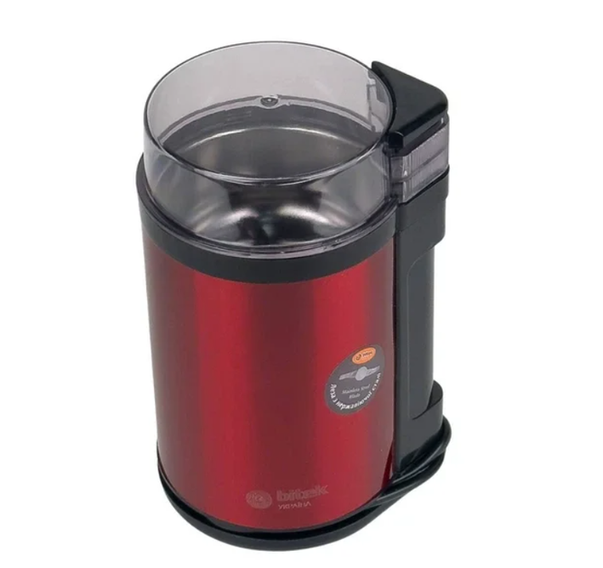 Кофемолка мощная для сахара кофе специй орехов 7101-R 1200Вт электрическая с двумя роторными ножами мелкого помола кофемолки большой емкости 300г с прозрачной крышкой - изображение 7