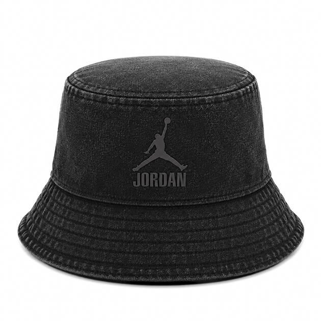 Джинсовая черная панама "Jordan" - Фото 2 Джинсовая черная панама "Jordan" - изображение 2