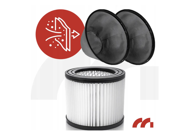 Пилосос для золі та каміна будівельний MalTec TurboVac ML1800-ASH 18 л 1800 Вт - зображення 6
