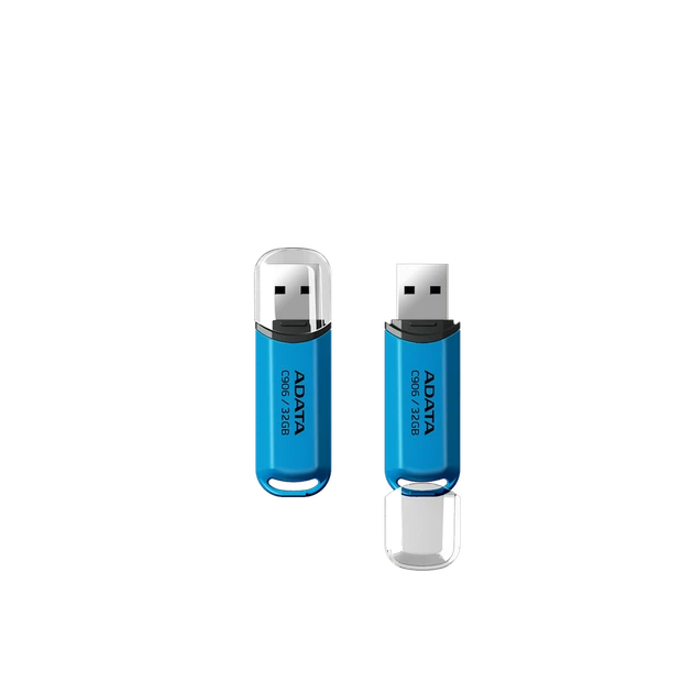 Флеш-накопичувач ADATA USB 2.0 C906 32Gb Water Blue - изображение 3