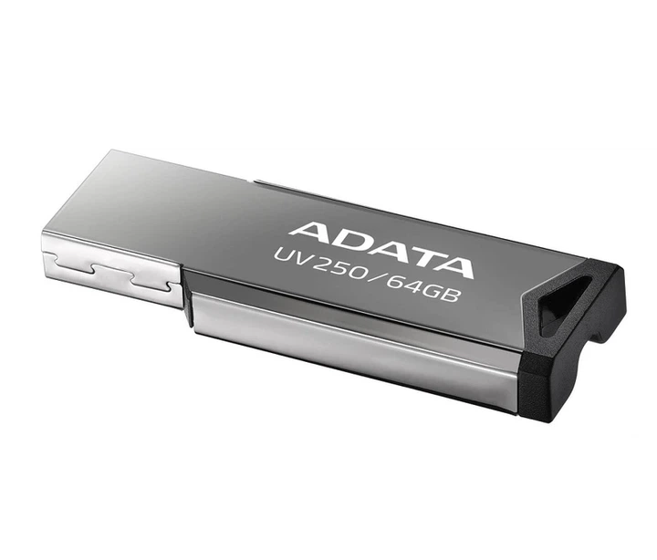 Флеш-накопичувач ADATA USB 2.0 AUV 250 64Gb Black - зображення 3