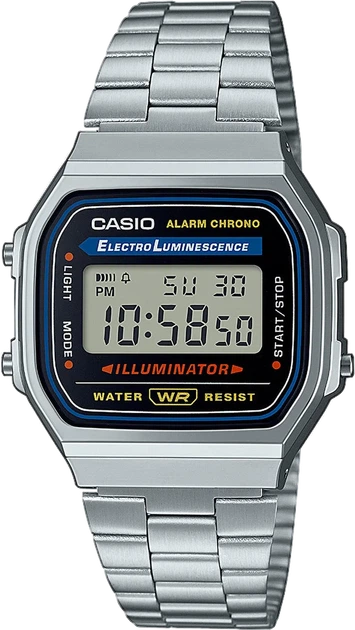 Годинник CASIO VINTAGE A168WA-1W - Фото 1 Годинник CASIO VINTAGE A168WA-1W - изображение 1