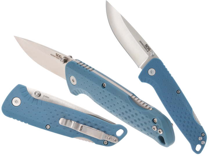 Ніж кишеньковий SOG Adventurer LB Nordic Blue (13-11-03-43) - изображение 2