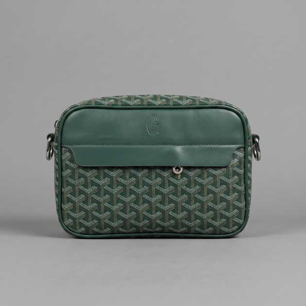 Сумка Goyard через плече месенджер спортивний чоловічий Гоярд барсетка Гаярд Зелена літня Гоярд - зображення 2