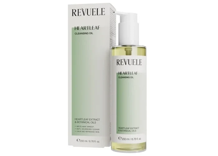 Масло для очищения лица Revuele HEARTLEAF 200 мл - Фото 1 Масло для очищения лица Revuele HEARTLEAF 200 мл - изображение 1