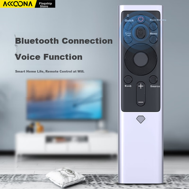 Пульт дистанционного управления Accoona Voice Remote для телевизоров Changhong RBF500VC/501VC 55/58/65S7G/A7U/A8U/D7C/D6U/D9P - изображение 7