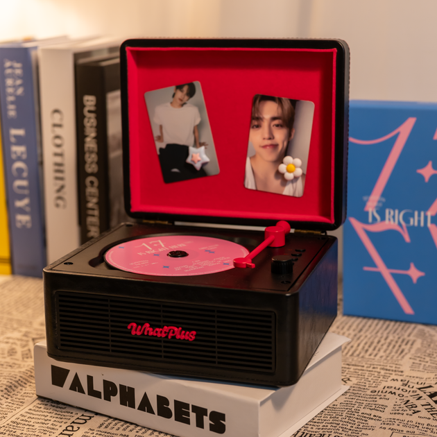 CD-програвач WHATPLUS C300, з Bluetooth, ретро, чорно-білий - зображення 5