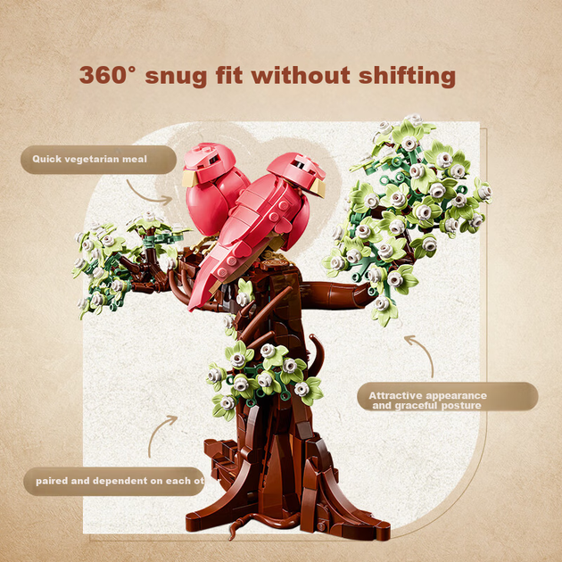Конструктор LEGO Love Birds 750 деталей (21365) - Фото 3 Конструктор LEGO Love Birds 750 деталей (21365) - изображение 3