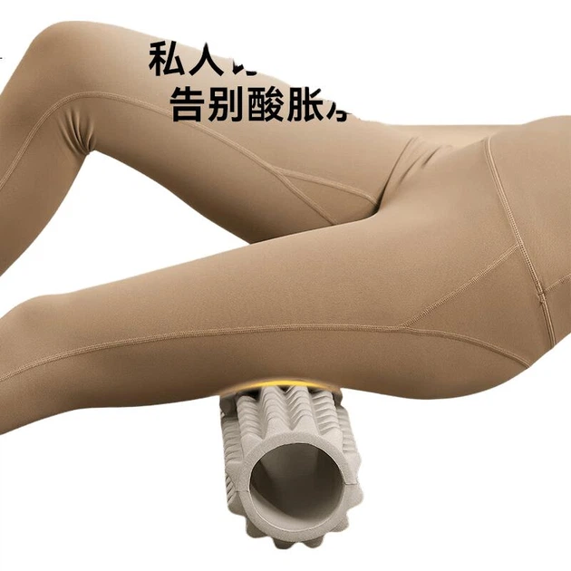 Массажный ролик JD Jingzao Foam Roller для ног, йога, фитнес, белый - изображение 3