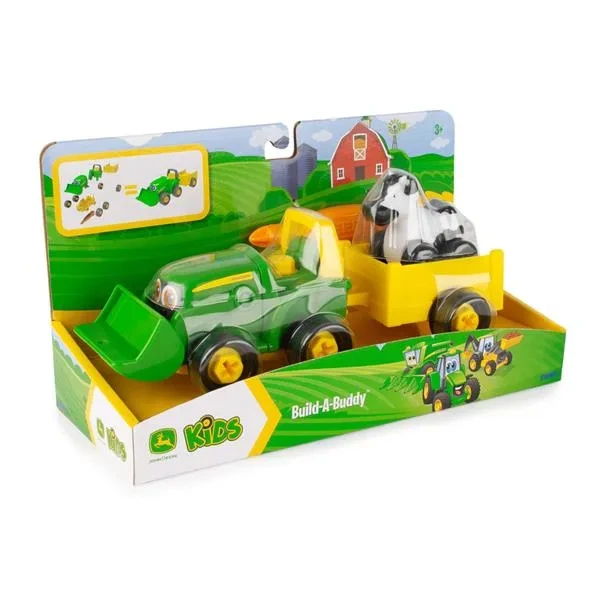 Конструктор John Deere Kids Трактор зелений жовтий чорний 29х11х15 см - зображення 2