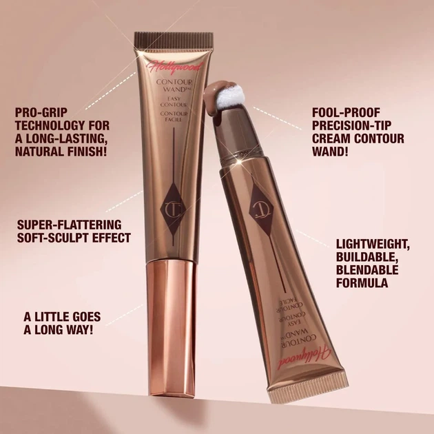 Кремовый контуринг Charlotte Tilbury Hollywood Contour Wand Fair 12 мл - изображение 5