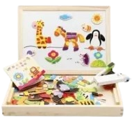 Магнітна дошка Macyszyn Toys з тваринами 130 елементів MCT52261 (5900718652261) - Фото 1 Магнітна дошка Macyszyn Toys з тваринами 130 елементів MCT52261 (5900718652261) - зображення 1