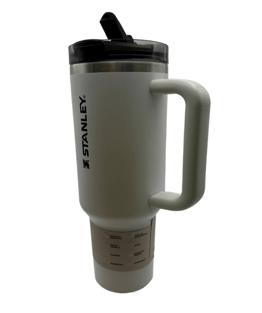 Термос термочашка Stanley Quencher ProTour Tumbler Flip Straw з нержавіючої сталі White 1,18 л KT7001985 - зображення 7