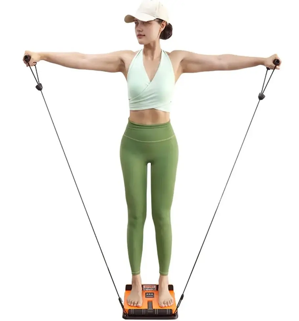Тренажер похила фітнес дошка для розтяжки та вправ, степ платформа Sport Stretching Plate - Фото 6 Тренажер похила фітнес дошка для розтяжки та вправ, степ платформа Sport Stretching Plate - изображение 6
